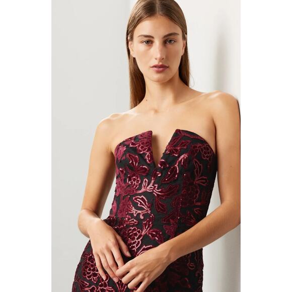 Dress The Population Fernanda Sequin Gown – Pre-Owned Size L - Picture 2 of 9